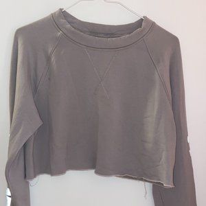 Lululemon Cropped Sweater | Deep Nude